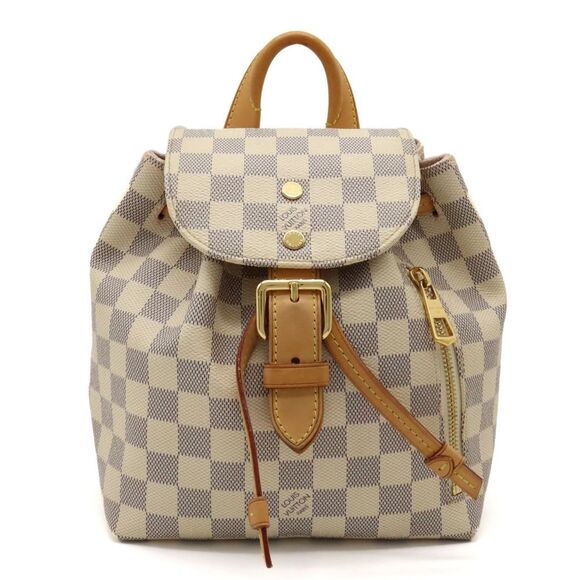 Louis Vuitton Damier Azur Sperone BB Rucksack Mini Rucksack Backpack - Picture 1 of 9